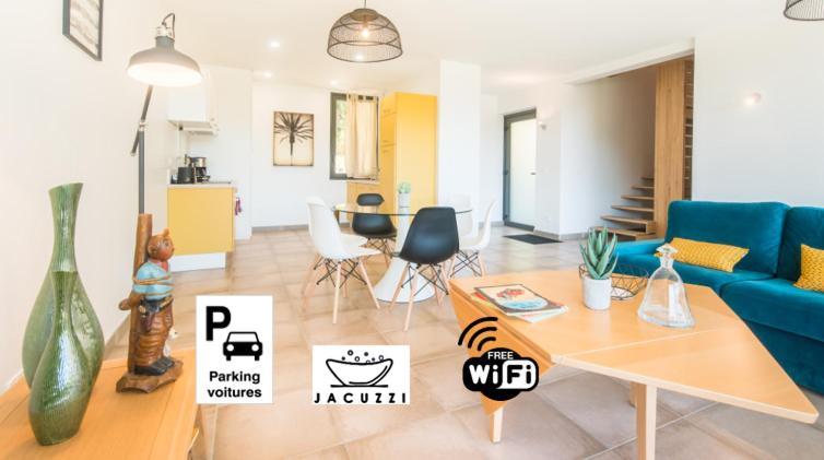 Open Sun Avec Jacuzzi Privatif Et Parking Prive Appartement Sarlat-la-Canéda Buitenkant foto